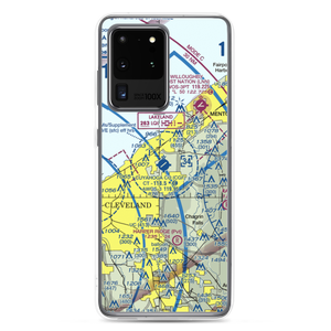 Cuyahoga County Airport (CGF) VFR Sectional Samsung Case