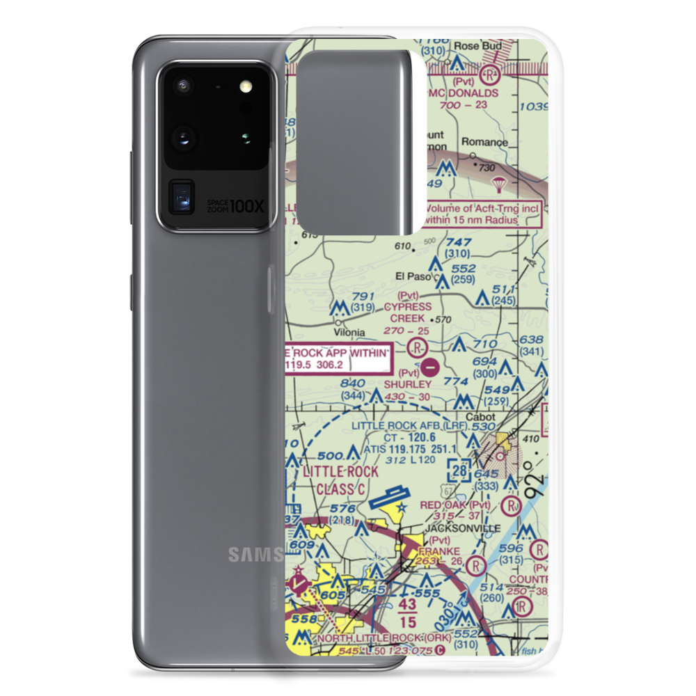 Cypress Creek Airpark (6AR0) VFR Sectional Samsung Case Samsung Galaxy S20 Ultra model shown