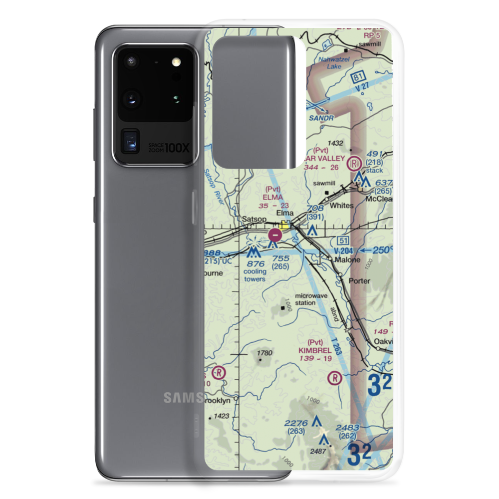 D and B Airpark (84WA) VFR Sectional Samsung Case Samsung Galaxy S20 Ultra model shown