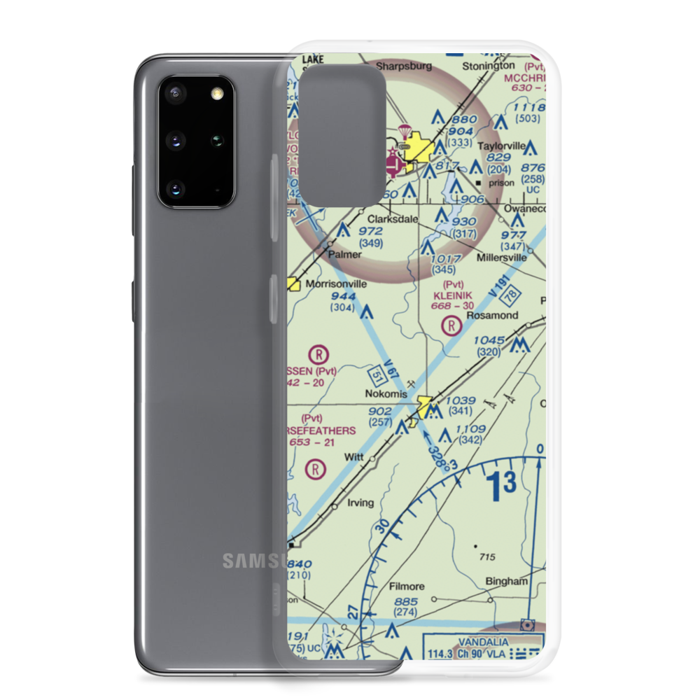 Dahler Airport (7LL8) VFR Sectional Samsung Case Samsung Galaxy S20 Plus model shown