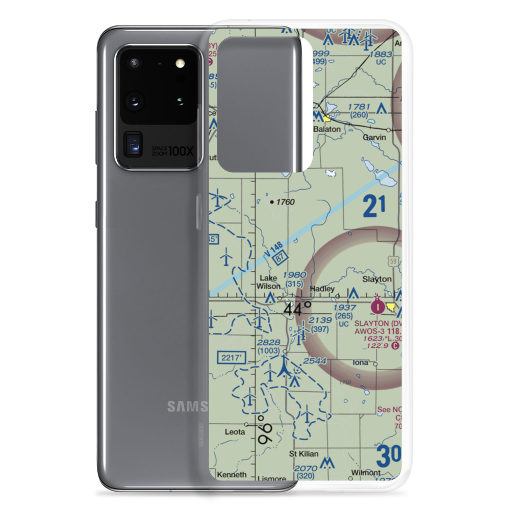 Dairyview Airport (07MN) VFR Sectional Samsung Case Samsung Galaxy S20 Ultra model shown