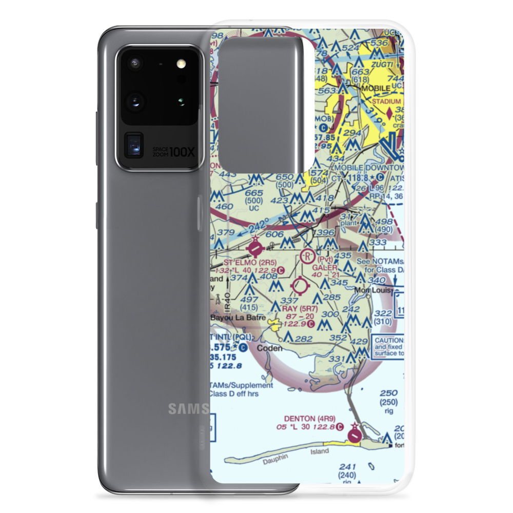 Dale O. Galer Aerodrome (2AL6) VFR Sectional Samsung Case Samsung Galaxy S20 Ultra model shown
