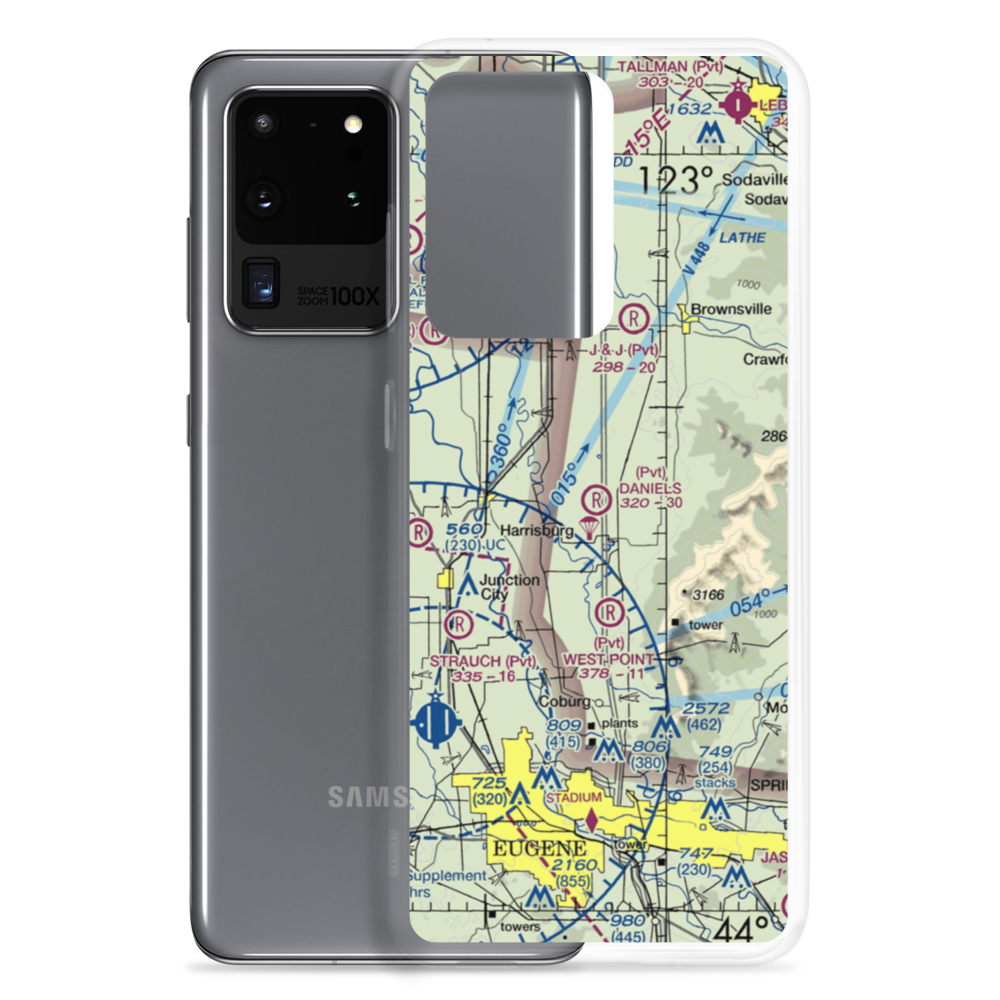 Daniels Field (OR78) VFR Sectional Samsung Case Samsung Galaxy S20 Ultra model shown