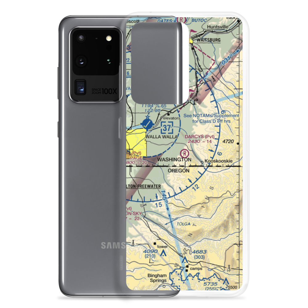 Darcy's Air Strip (83WA) VFR Sectional Samsung Case Samsung Galaxy S20 Ultra model shown