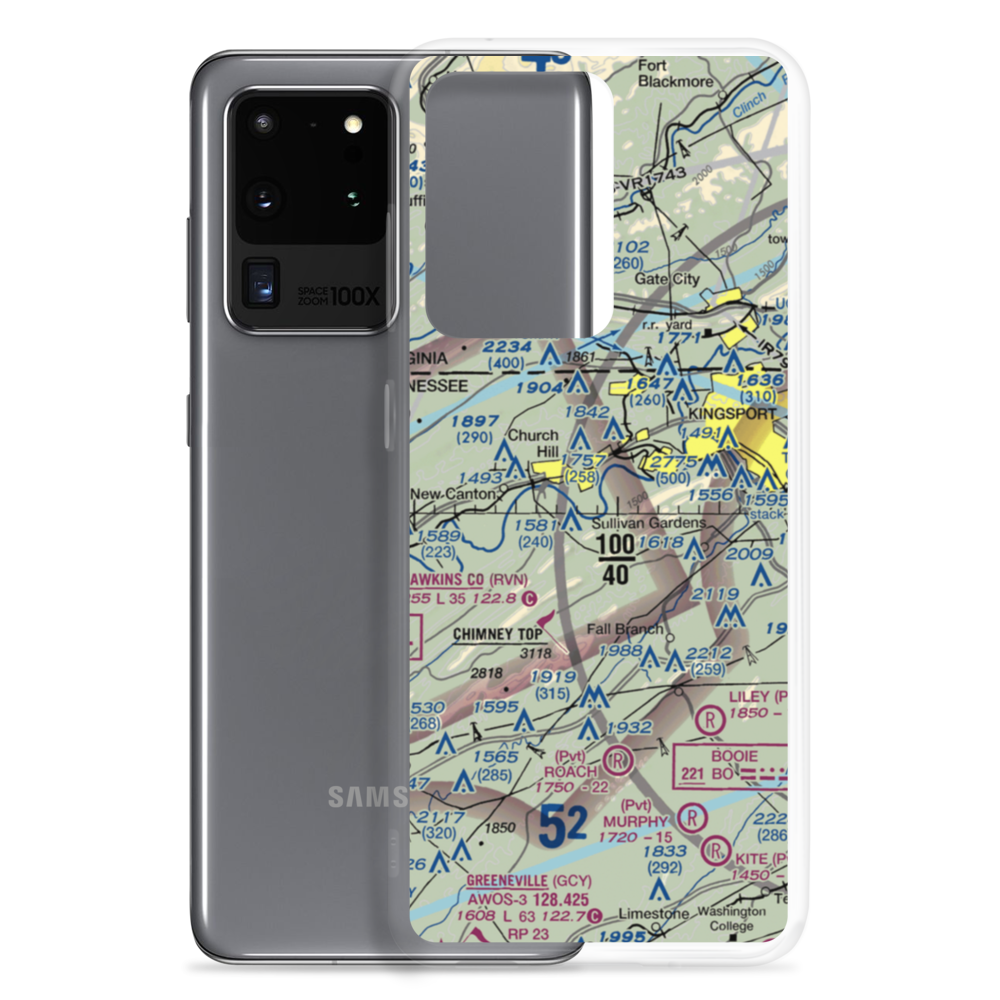 Darnell's Field (77TN) VFR Sectional Samsung Case Samsung Galaxy S20 Ultra model shown