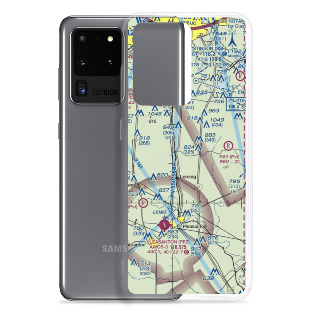 Dauenhauer Field Airport (6TS2) VFR Sectional Samsung Case Samsung Galaxy S20 Ultra model shown