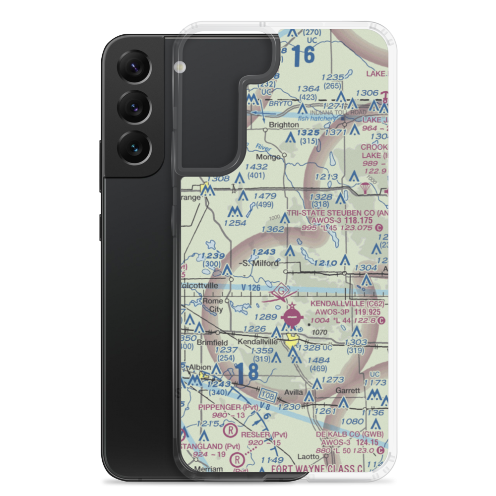 David Beiswanger Ultralightport (6II6) VFR Sectional Samsung Case Samsung Galaxy S22 Plus model shown