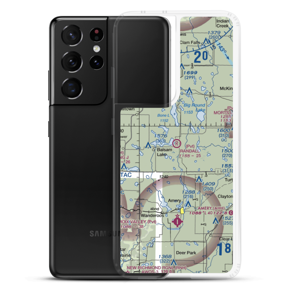 David Randall Airport (4WN5) VFR Sectional Samsung Case Samsung Galaxy S21 Ultra model shown
