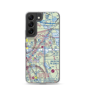 David Wine's Airstrip (62FL) VFR Sectional Samsung Case