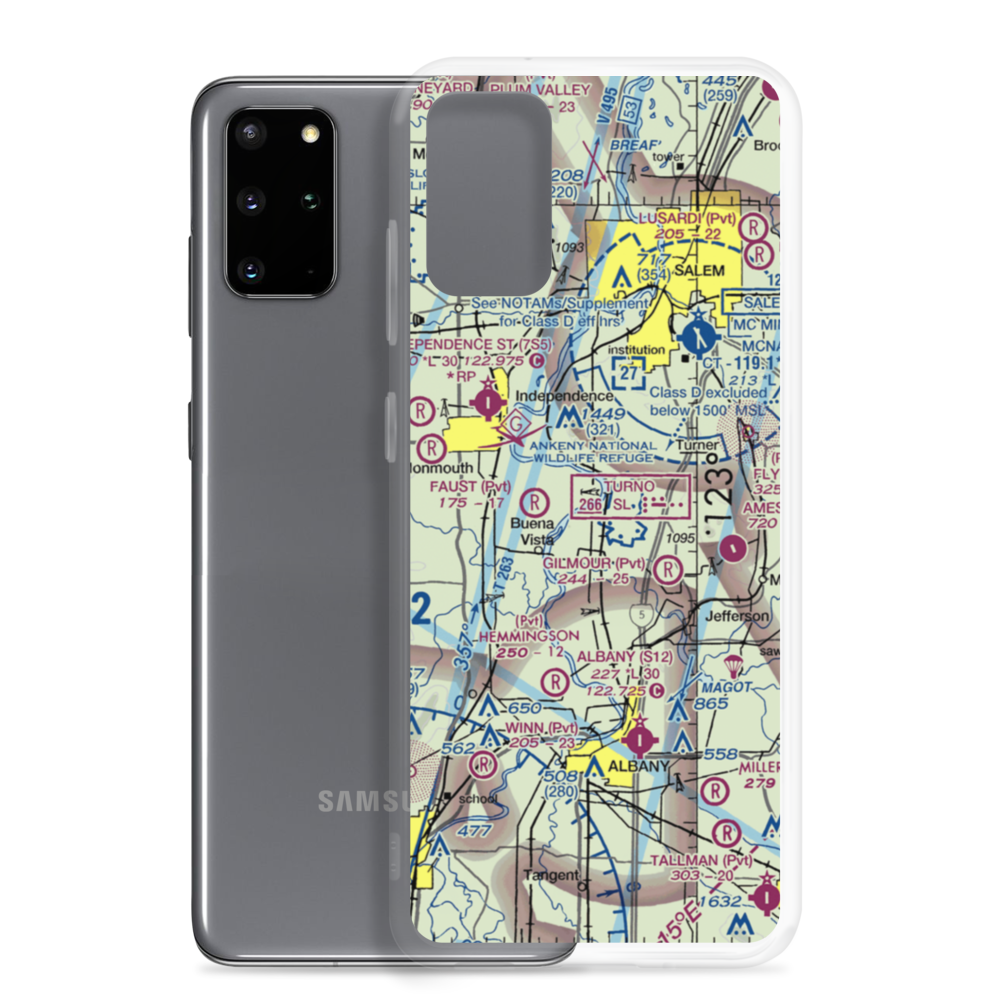 Davidson Field (2OR3) VFR Sectional Samsung Case Samsung Galaxy S20 Plus model shown