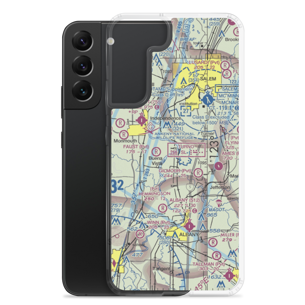 Davidson Field (2OR3) VFR Sectional Samsung Case Samsung Galaxy S22 Plus model shown