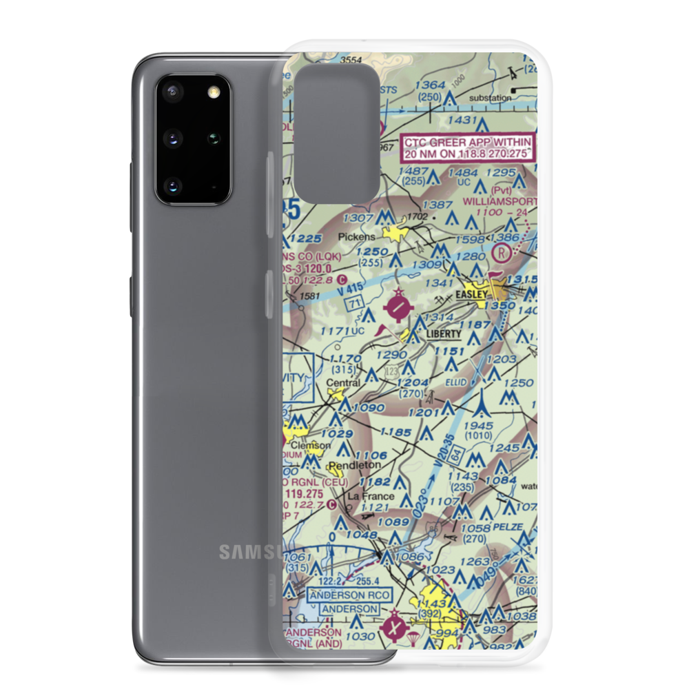 Davis Field (4SC4) VFR Sectional Samsung Case Samsung Galaxy S20 Plus model shown
