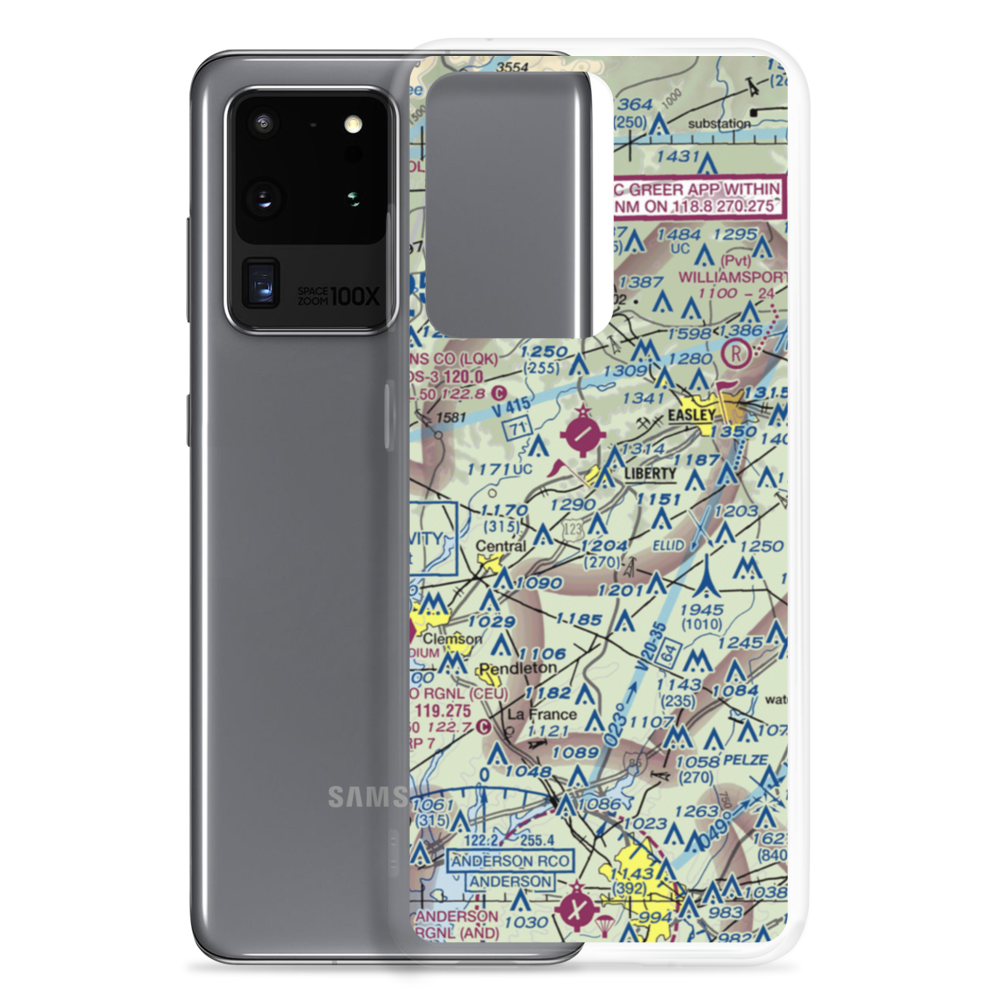 Davis Field (4SC4) VFR Sectional Samsung Case Samsung Galaxy S20 Ultra model shown