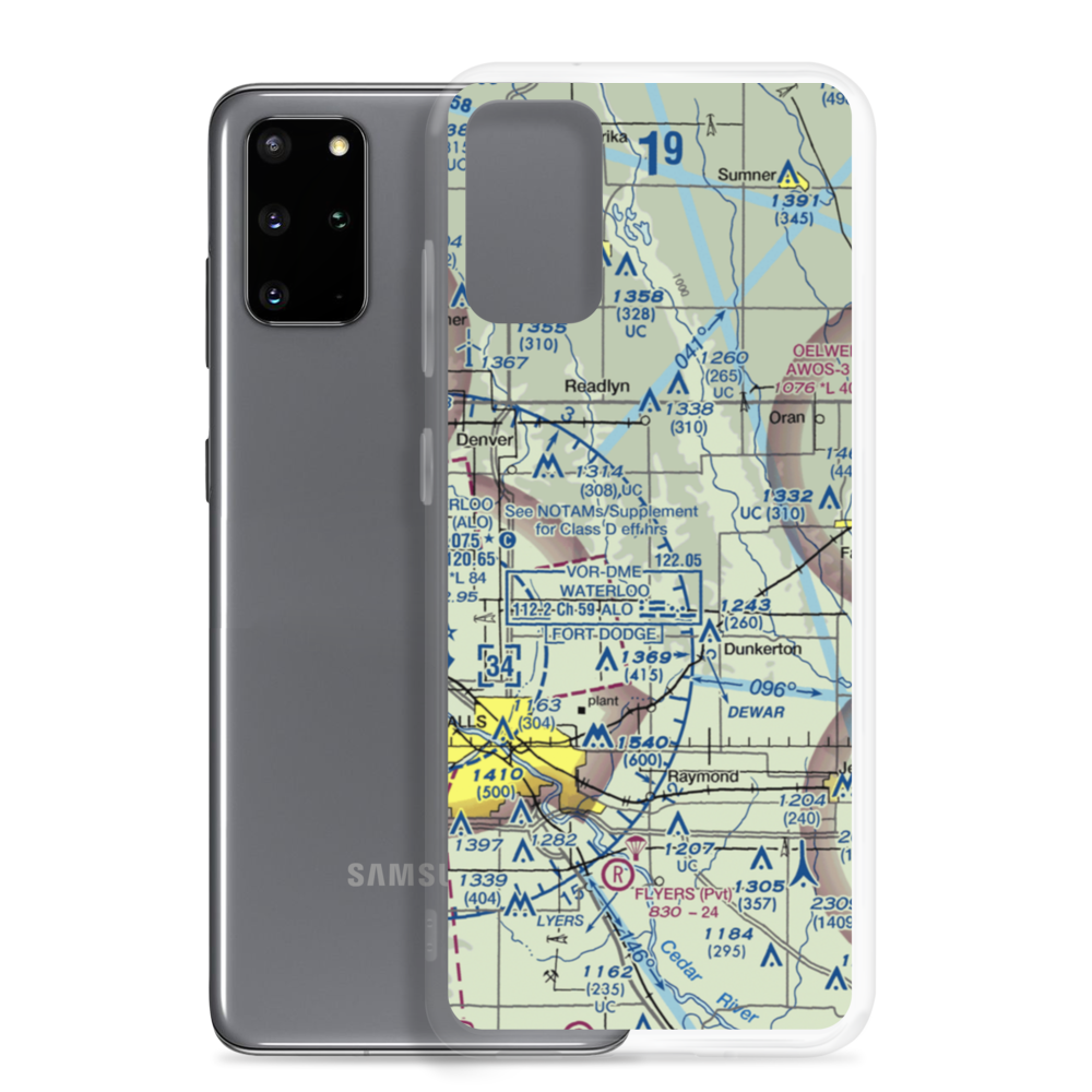 Davis Field (6IA5) VFR Sectional Samsung Case Samsung Galaxy S20 Plus model shown