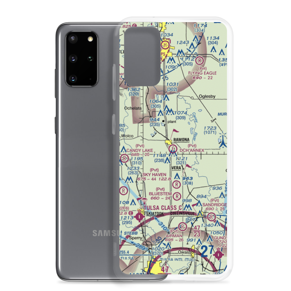 DCH Annex Ultralight Flightpark (5OK6) VFR Sectional Samsung Case Samsung Galaxy S20 Plus model shown