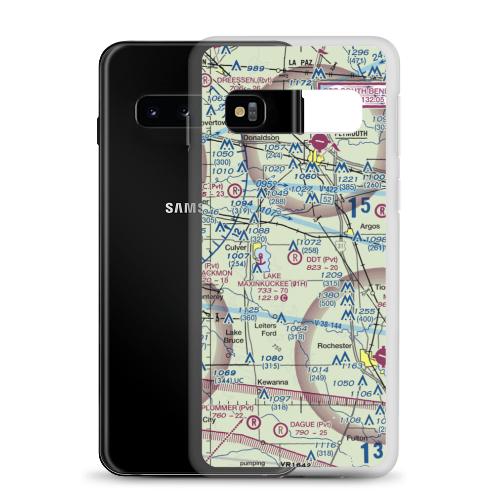 Ddt Field (3IN8) VFR Sectional Samsung Case Samsung Galaxy S10 model shown
