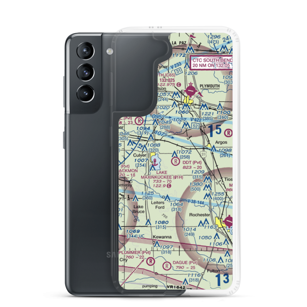 Ddt Field (3IN8) VFR Sectional Samsung Case Samsung Galaxy S21 model shown