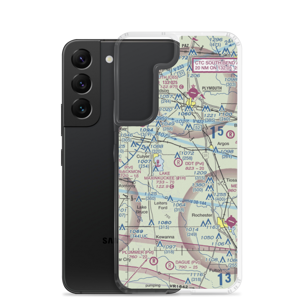 Ddt Field (3IN8) VFR Sectional Samsung Case Samsung Galaxy S22 model shown