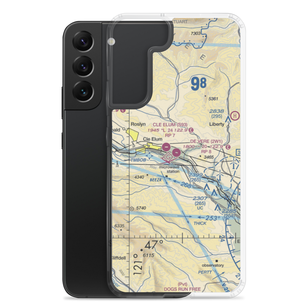 De Vere Field (2W1) VFR Sectional Samsung Case Samsung Galaxy S22 Plus model shown