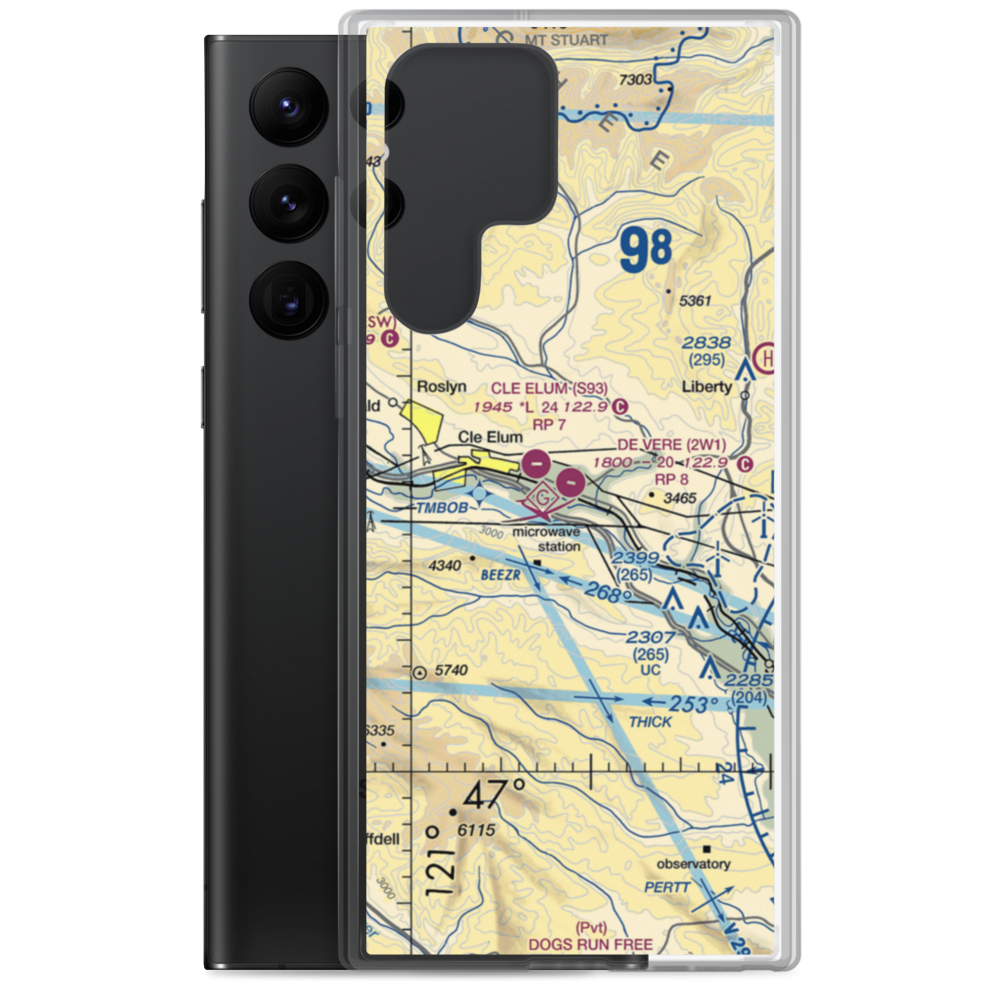 De Vere Field (2W1) VFR Sectional Samsung Case Samsung Galaxy S22 Ultra model shown