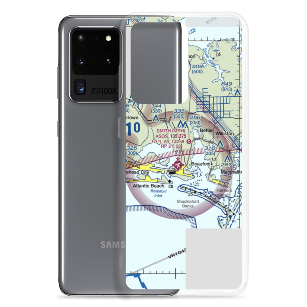 Dead Cow Field (05NC) VFR Sectional Samsung Case Samsung Galaxy S20 Ultra model shown