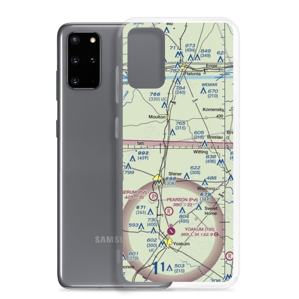 Dean Ranch Airport (XS49) VFR Sectional Samsung Case Samsung Galaxy S20 Plus model shown