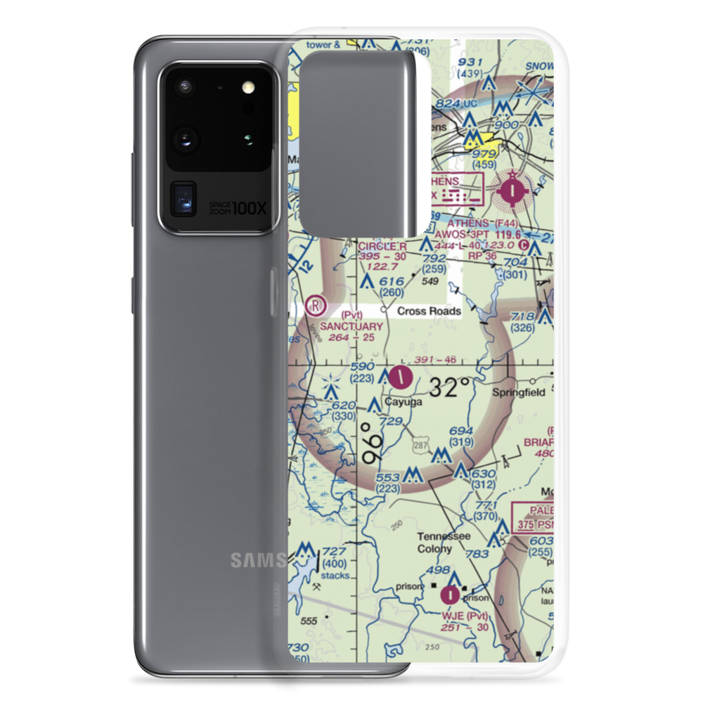 Deer Meadow Ranch Airport (5TA8) VFR Sectional Samsung Case Samsung Galaxy S20 Ultra model shown