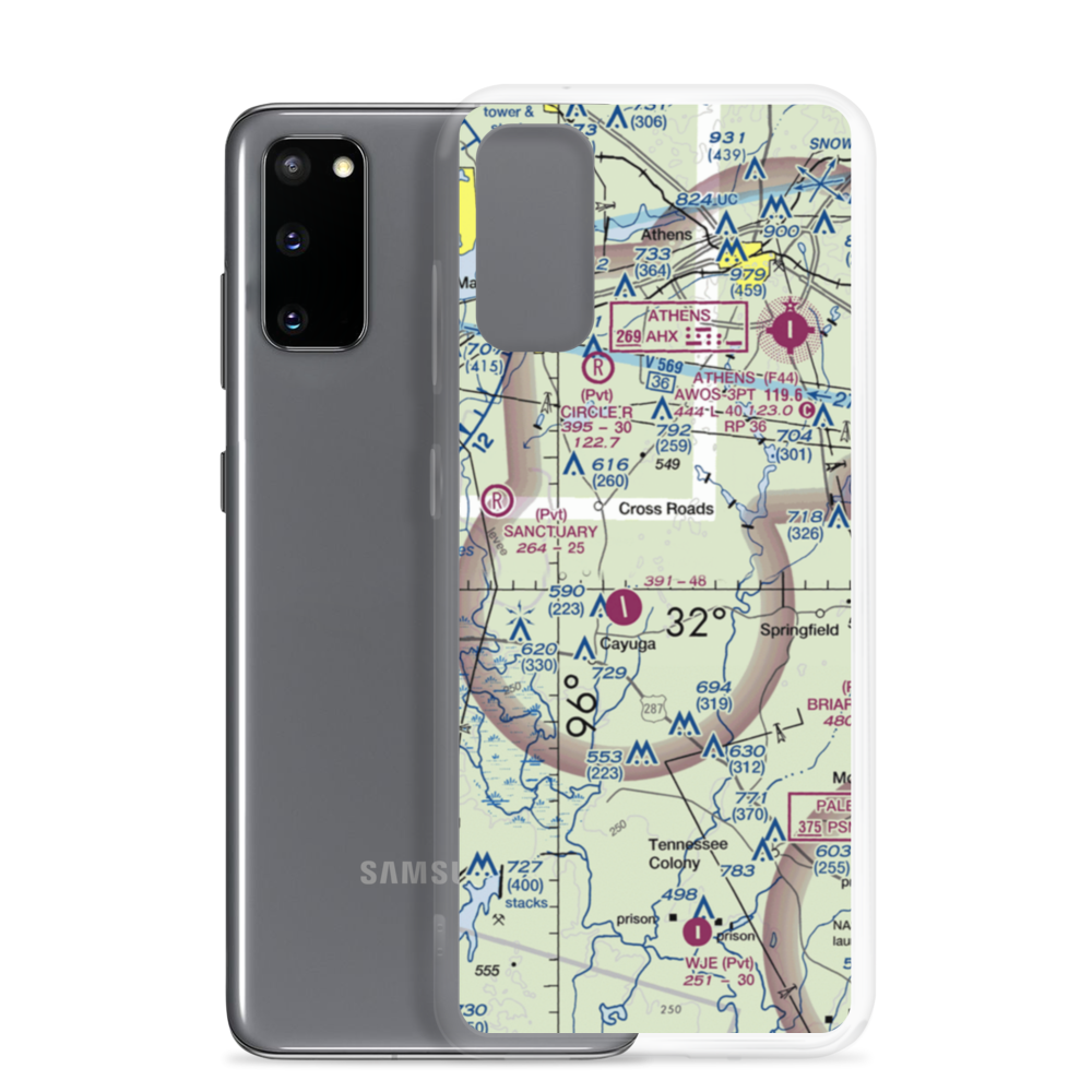 Deer Meadow Ranch Airport (5TA8) VFR Sectional Samsung Case Samsung Galaxy S20 model shown