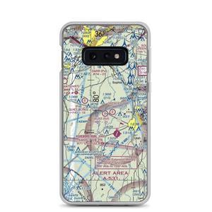 Delk's Airport (1NC0) VFR Sectional Samsung Case