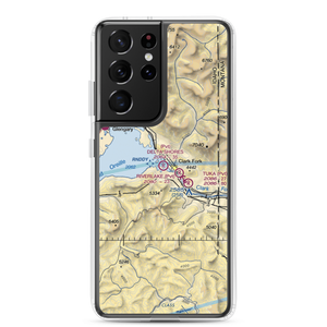 Delta Shores Airport (00ID) VFR Sectional Samsung Case