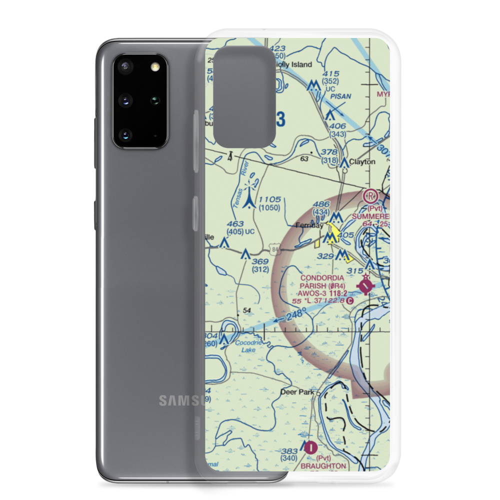 Delta Ultralightport (US-0094) VFR Sectional Samsung Case Samsung Galaxy S20 Plus model shown