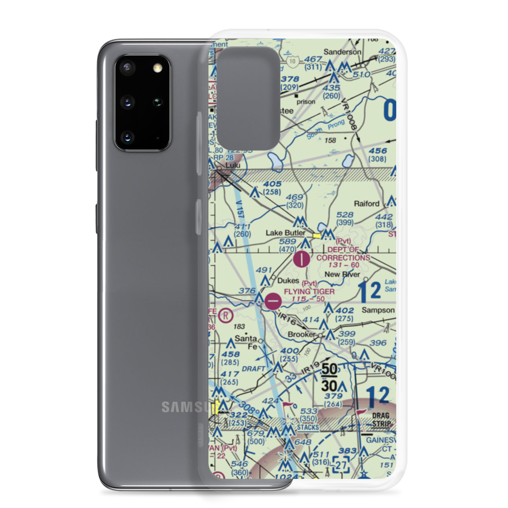 Department of Corrections Field (FL03) VFR Sectional Samsung Case Samsung Galaxy S20 Plus model shown
