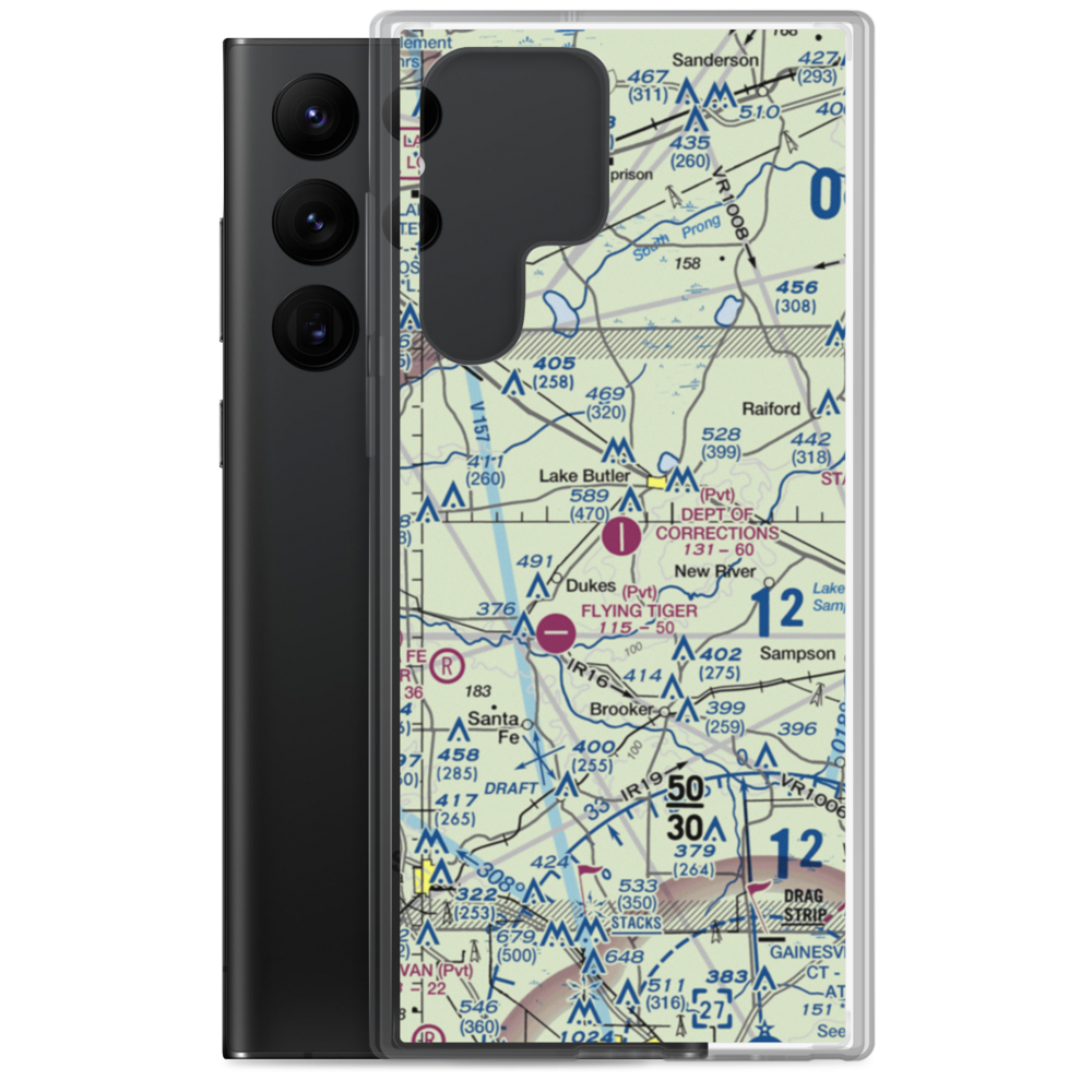 Department of Corrections Field (FL03) VFR Sectional Samsung Case Samsung Galaxy S22 Ultra model shown