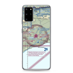 Devil's Track Airport (GRM) VFR Sectional Samsung Case