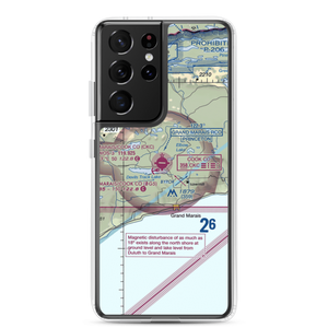 Devil's Track Airport (GRM) VFR Sectional Samsung Case