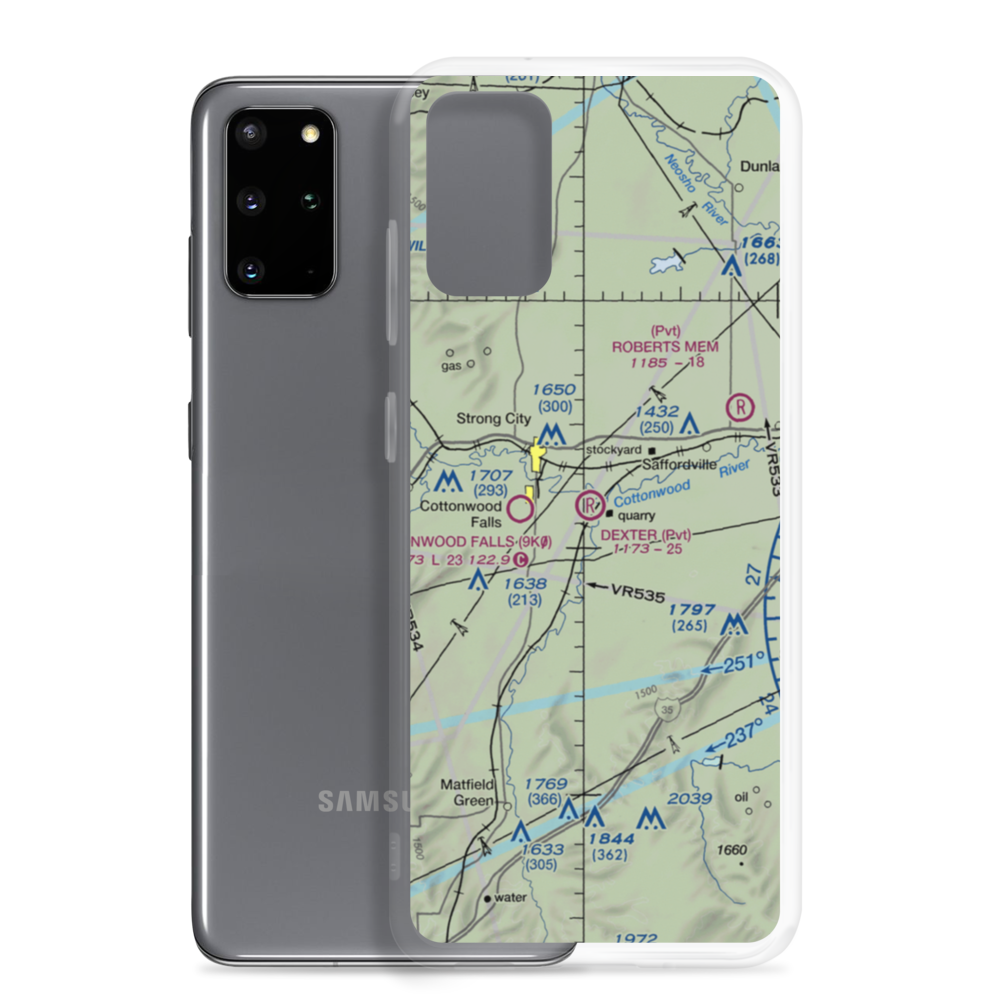 Dexter Field (62KS) VFR Sectional Samsung Case Samsung Galaxy S20 Plus model shown