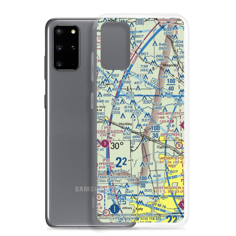 Diamond N Ranch Airport (06TX) VFR Sectional Samsung Case Samsung Galaxy S20 Plus model shown