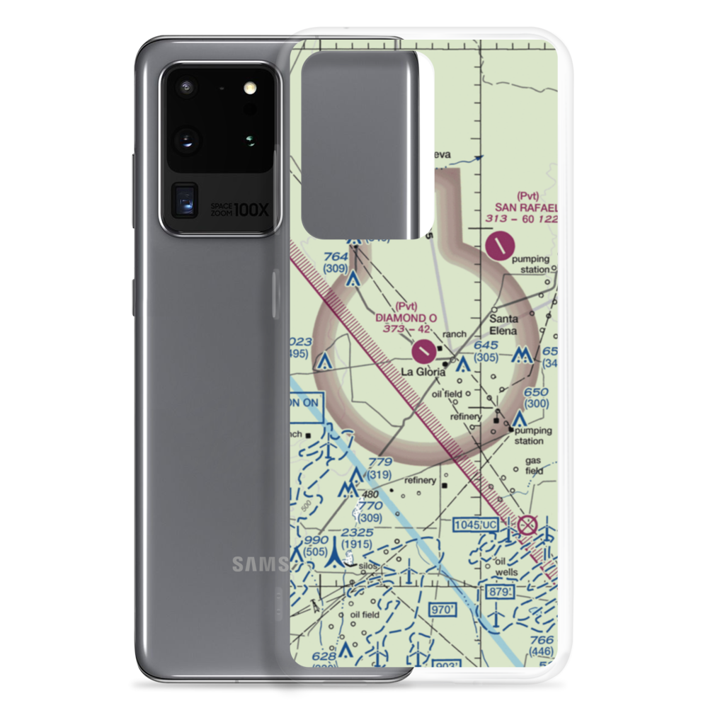 Diamond O Ranch Airport (XS93) VFR Sectional Samsung Case Samsung Galaxy S20 Ultra model shown