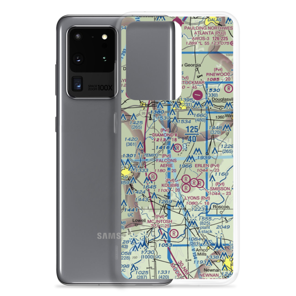 Diamond R Ranch Airport (3GA5) VFR Sectional Samsung Case Samsung Galaxy S20 Ultra model shown