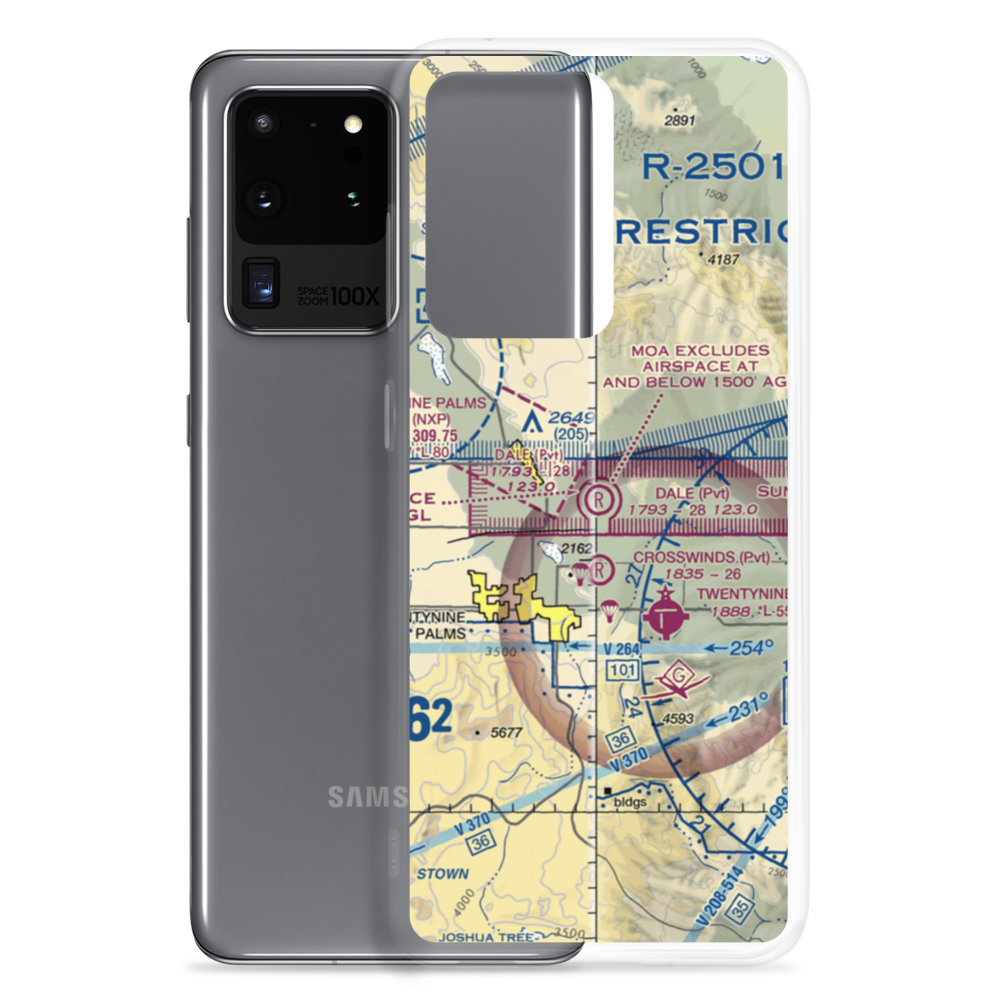Dick Dale Skyranch Airport (43CL) VFR Sectional Samsung Case Samsung Galaxy S20 Ultra model shown
