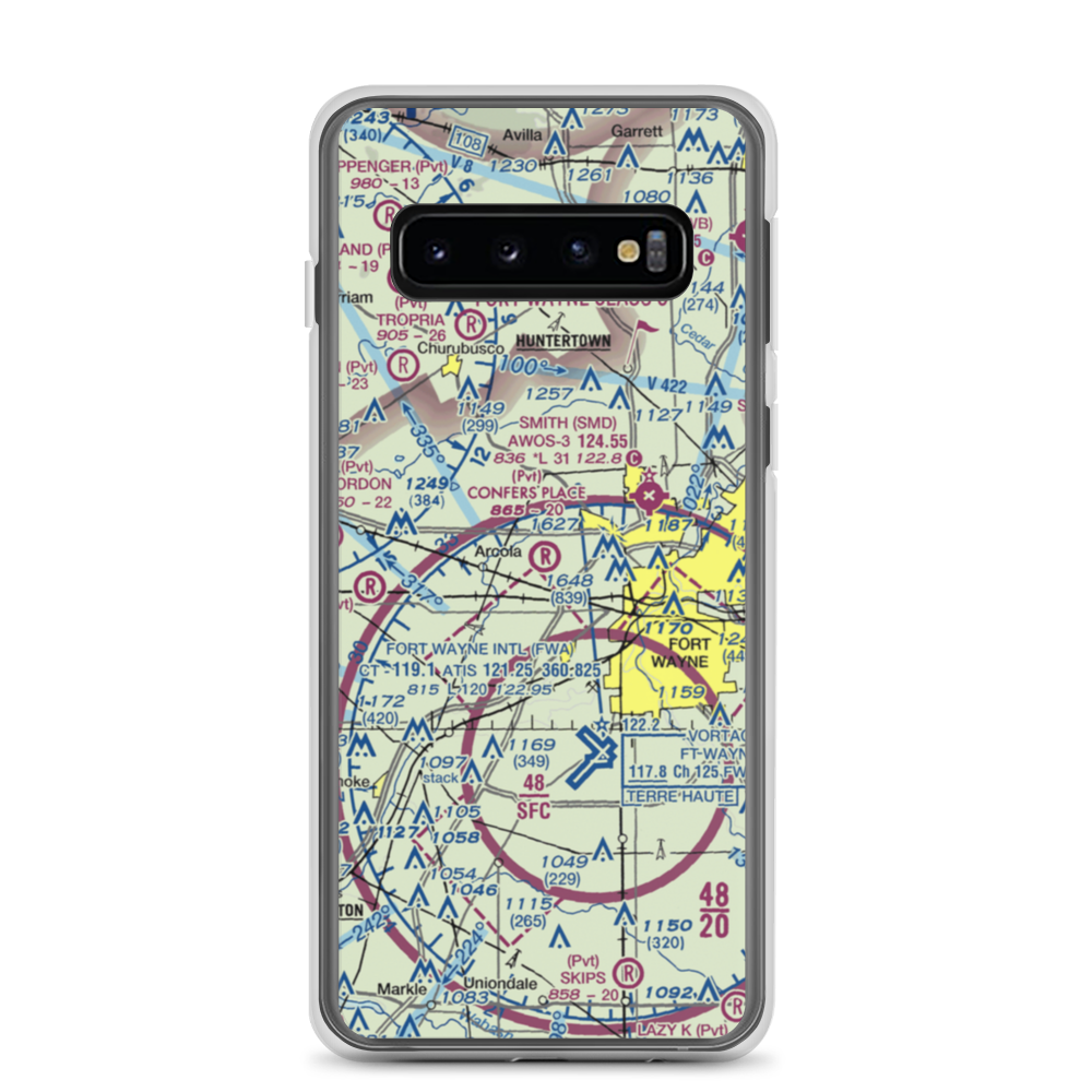 Dick's Strip (3II9) VFR Sectional Samsung Case Samsung Galaxy S10 model shown