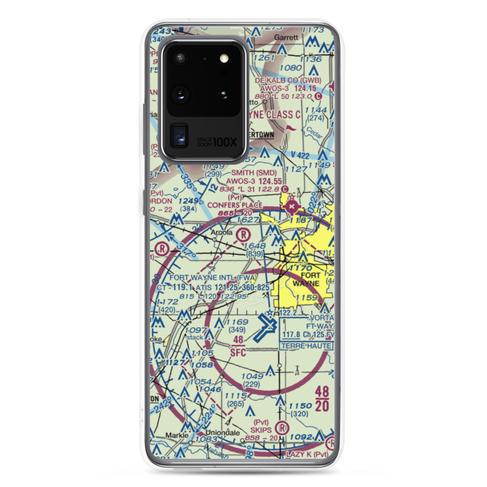 Dick's Strip (3II9) VFR Sectional Samsung Case Samsung Galaxy S20 Ultra model shown