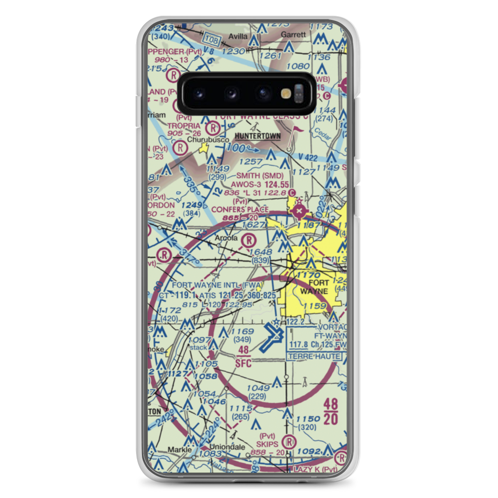 Dick's Strip (3II9) VFR Sectional Samsung Case Samsung Galaxy S10+ model shown