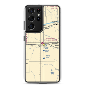 Dighton Airport (K65) VFR Sectional Samsung Case