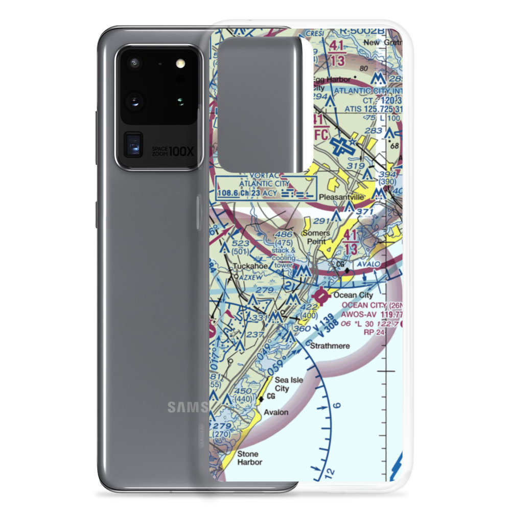 Dix Field (0NJ6) VFR Sectional Samsung Case Samsung Galaxy S20 Ultra model shown