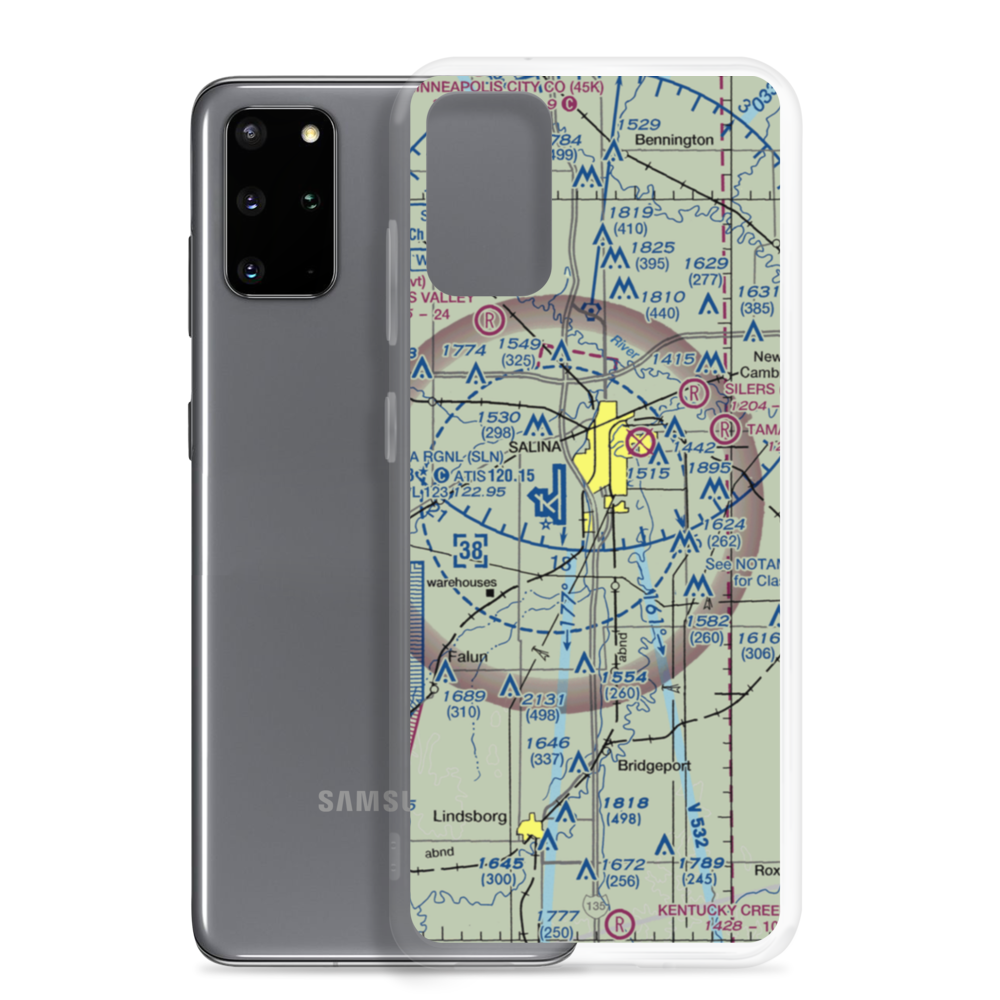 Dmh Airport (9KS9) VFR Sectional Samsung Case Samsung Galaxy S20 Plus model shown