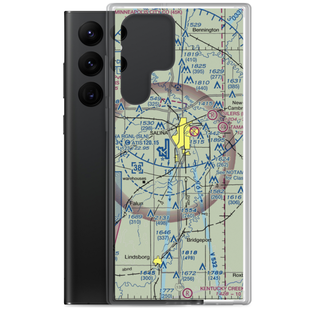 Dmh Airport (9KS9) VFR Sectional Samsung Case Samsung Galaxy S22 Ultra model shown