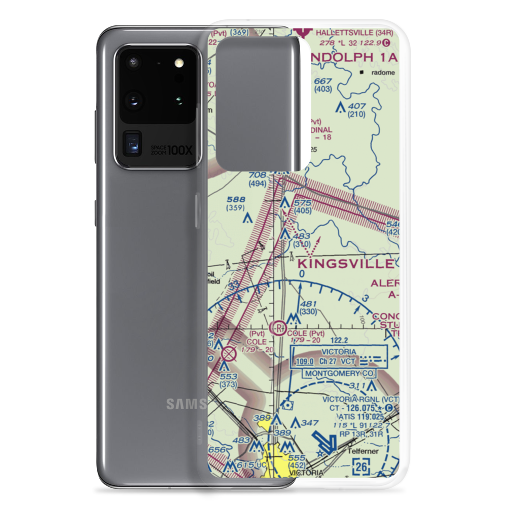 Dobbs Ranch Airport (9XS0) VFR Sectional Samsung Case Samsung Galaxy S20 Ultra model shown