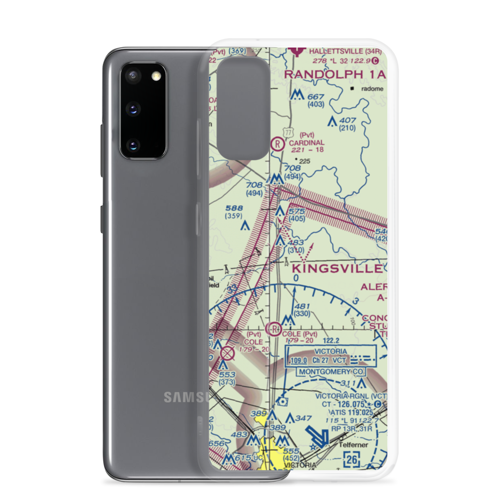 Dobbs Ranch Airport (9XS0) VFR Sectional Samsung Case Samsung Galaxy S20 model shown