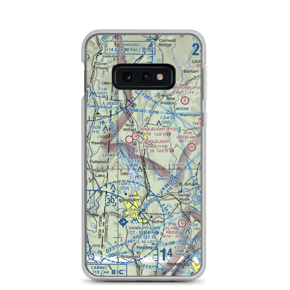 Docktors Field (CT51) VFR Sectional Samsung Case Samsung Galaxy S10e model shown